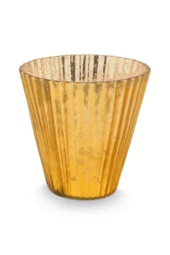 Pip Studio kynttilälyhty Glass 10x10,5 cm 3 kpl Red 3 kpl