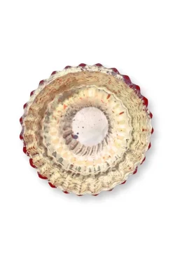 Pip Studio kynttilälyhty Glass Red Small 7x7cm 4 kpl