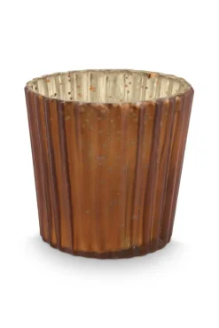 Pip Studio kynttilälyhty Glass Red Small 7x7cm 4 kpl