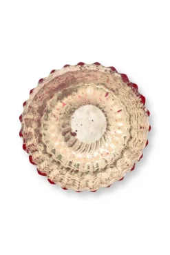 Pip Studio kynttilälyhty Glass Red Small 7x7cm 4 kpl