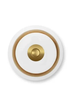 Pip Studio kynttilänjalka Metal Sphere 24 cm White-Gold