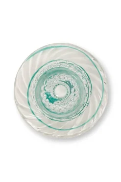 Pip Studio kynttilänjalka Swirl Light Blue M 22 cm