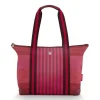 Pip Studio laukku Tilda Medium Stripe Pink 47x17x37 cm