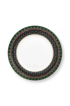Pip Studio lautanen Clover 26,5 cm Green
