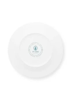 Pip Studio lautanen Flower Festival Scallop 26,5 cm Red-Ligh