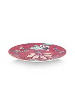 Pip Studio lautanen Flower Festival 17 cm Dark Pink