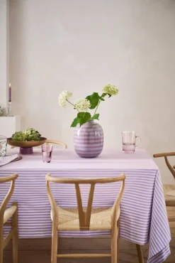 Pip Studio maljakko Metal Stripes 32 cm Lilac