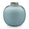 Pip Studio maljakko Metal 23 cm Light Blue