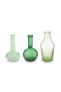 Pip Studio maljakkosetti lasia Soft Green