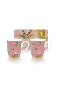 Pip Studio muki La Majorelle 350 ml 2kpl Pink