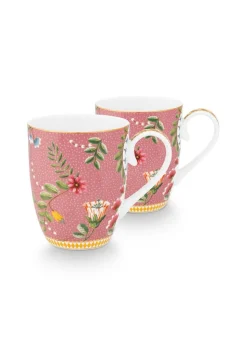 Pip Studio muki La Majorelle 350 ml 2kpl Pink