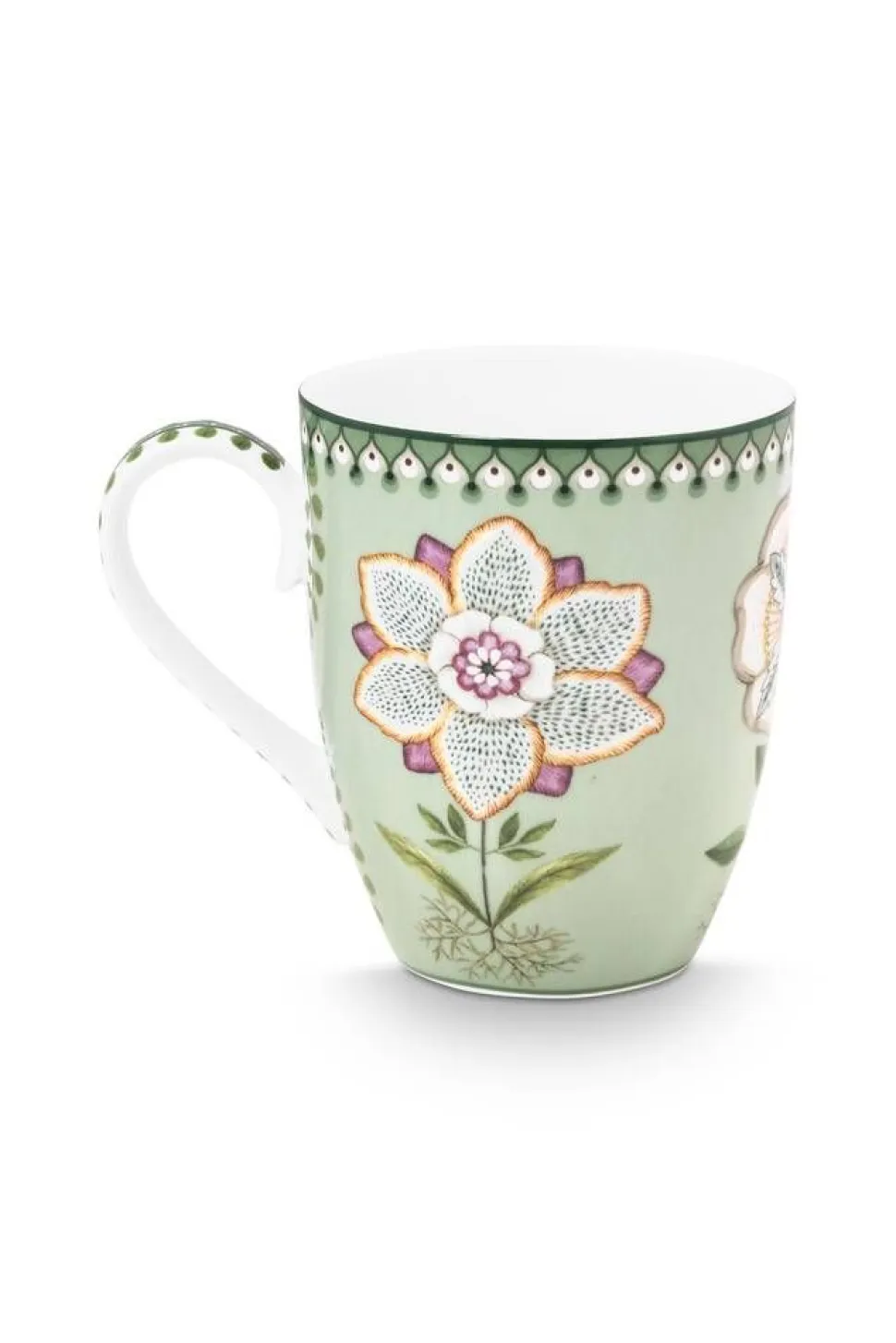 Pip Studio muki Lily&Lotus 350 ml Light Green