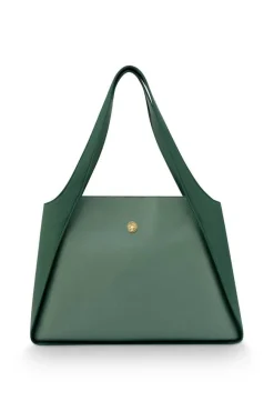 Pip Studio olkalaukku Filou Large Green 40x15,5x28 cm