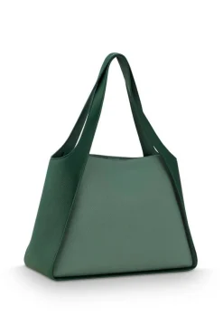 Pip Studio olkalaukku Filou Large Green 40x15,5x28 cm