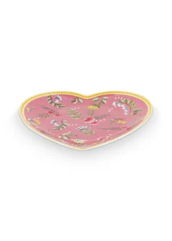 Pip Studio sydänlautanen La Majorelle 21,5 cm 2 kpl Pink