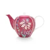 Pip Studio teepannu Flower Festival 1,6 l Dark Pink