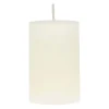 Polar kynttilät adventtikynttilä Rustic 6x9 cm valkoinen 4kp