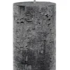 Polar kynttilät pöytäkynttilä Rustic 10x15 cm musta