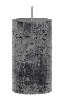 Polar kynttilät pöytäkynttilä Rustic 6,5x12 cm musta