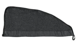 Rento hiuspyyhe Kenno 30x72 cm musta/harmaa