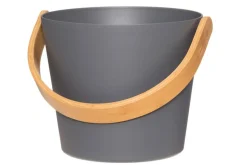 Rento saunasanko alumiini harmaa