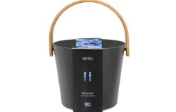 Rento saunasanko alumiini harmaa