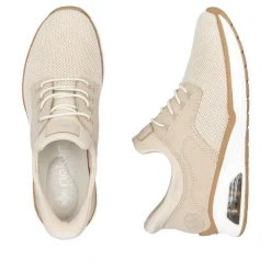 Rieker sneakerit M5665-60 Vanilla-Metallic Perle Perlcreme