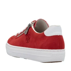 Rieker tennarit L59L1-33 Scarlet Weiss Flamme