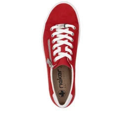 Rieker tennarit L59L1-33 Scarlet Weiss Flamme