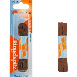 Ringpoint litteä nauha 90cm Ruskea