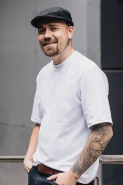 Salon lakkitehdas lippis flat cap Bamboo