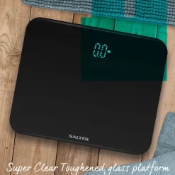 Salter henkilövaaka musta SA9204 BK3R