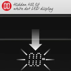 Salter henkilövaaka musta SA9204 BK3R