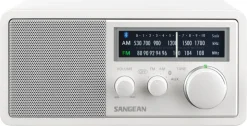 Sangean radio WR-11BT+ Limited Edition Bluetooth valkoinen
