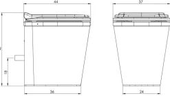Separett pisuaari Pee 1020