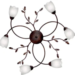 Sessak kattoplafondi Cecilia antiikin ruskea