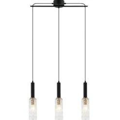 Sessak Kylo 3-os. riippuvalaisin valkoinen/musta/messinki