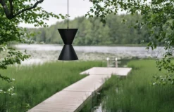 Sessak Länsi designriippuvalaisin musta