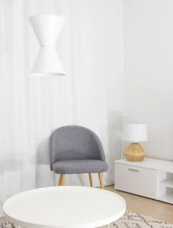 Sessak Länsi designriippuvalaisin valkoinen