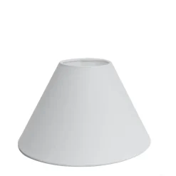 Sessak pellavavarjostin Kash 20 cm valkoinen