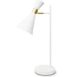 Sessak pöytävalaisin Ayla valkoinen