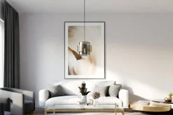 Sessak riippuva Leonie Ø 25 cm savunharmaa