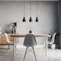 Sessak riippuvalaisin Brooklyn Ø12 cm musta