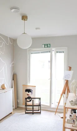 Sessak riippuvalaisin Mason matta messinki/valkoinen