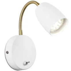 Sessak seinävalaisin Colin 1-os mattavalkoinen