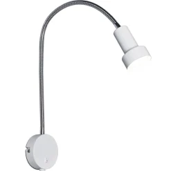 Sessak seinävalaisin Colton Flex valkoinen