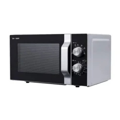 Sharp mikroaaltouuni R204SA musta/hopea