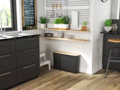 Smartstore Collect 46 L Slim musta vanerikannella