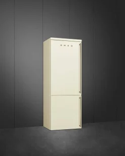 Smeg Coloniale jääkaappipakastin 70 cm FA8005LPO5 kerma vasen
