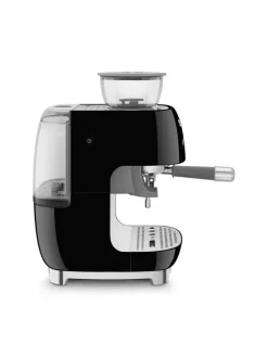 Smeg espressokeitin myllyllä EGF03BLEU musta